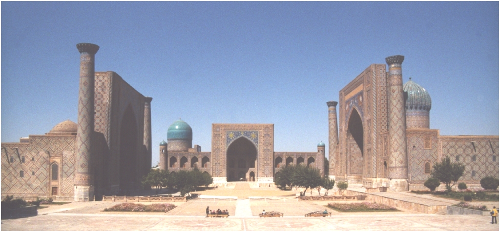 Самарканд, площядь Регистан